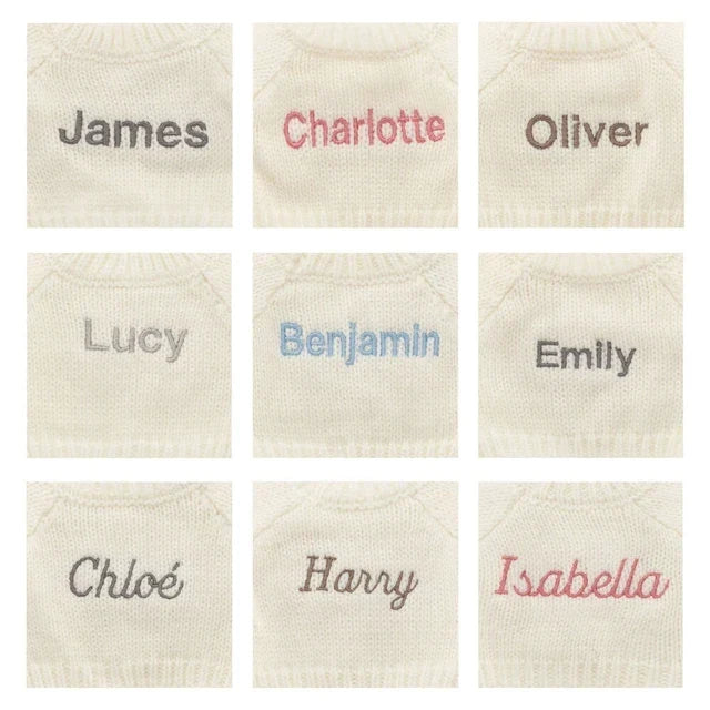 Bashful Blush Bunny with Personalised Cream Jumper