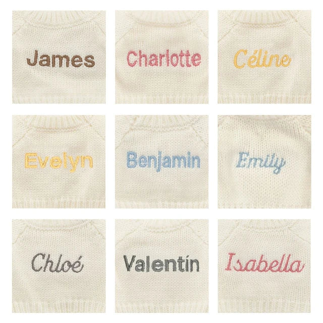 Blossom Blush Bunny 'Cherry' with Personalised Cream Jumper