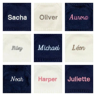 Hopscone Luxe Bunny with Personalized Navy Jumper