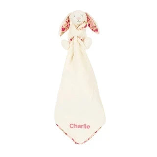 Personalized Blossom Cream Bunny 'Berry' Soother