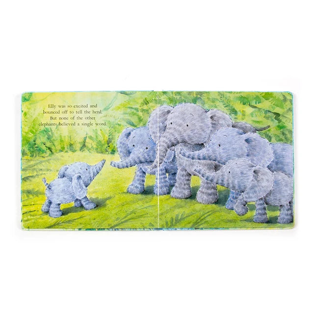 Elephants Can't Fly Book & Fuddlewuddle Elephant Medium