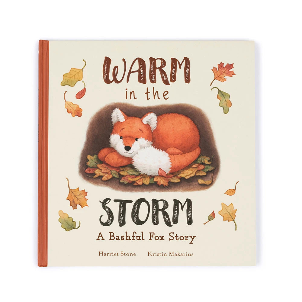 Warm in the Storm Book & Bashful Fox Cub Medium